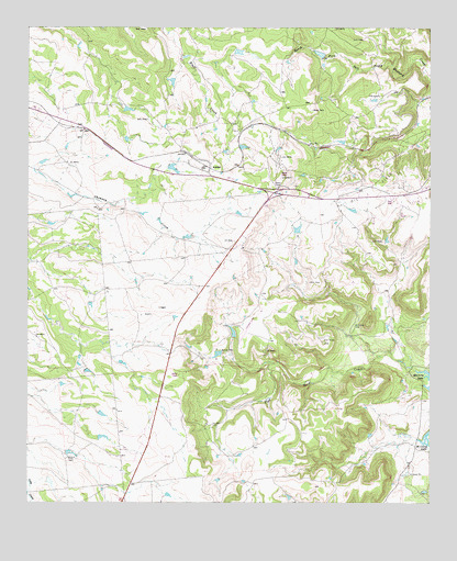 Acampo, TX USGS Topographic Map