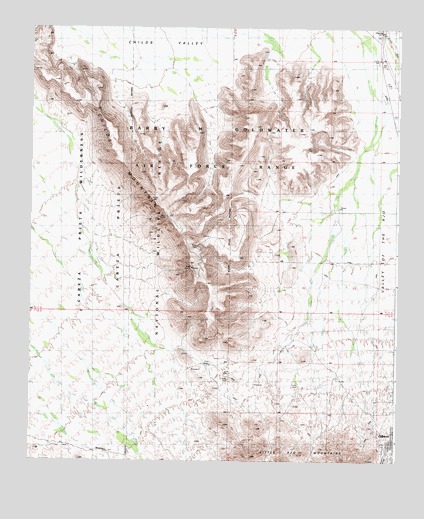 Childs Mountain, AZ USGS Topographic Map