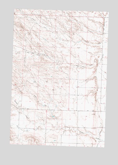 Chimney Creek, MT USGS Topographic Map