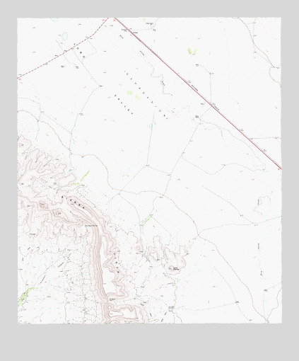 Chispa, TX USGS Topographic Map