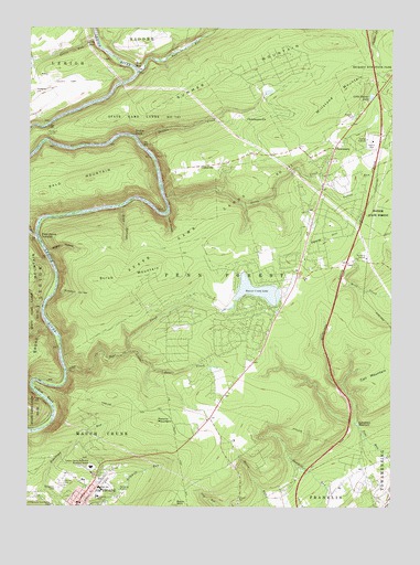 Christmans, PA USGS Topographic Map