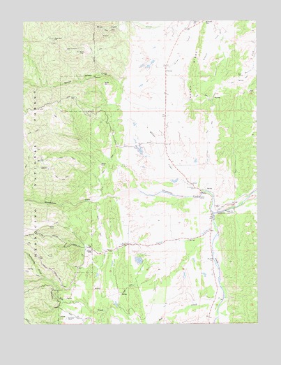 Chrome, CA USGS Topographic Map