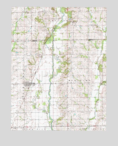 Chula, MO USGS Topographic Map