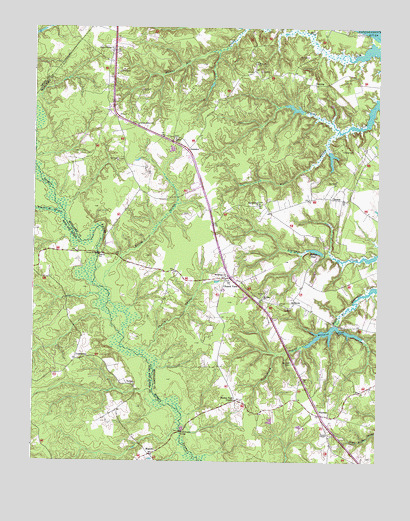 Church View, VA USGS Topographic Map