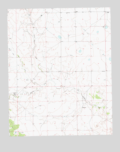 Clapham, NM USGS Topographic Map