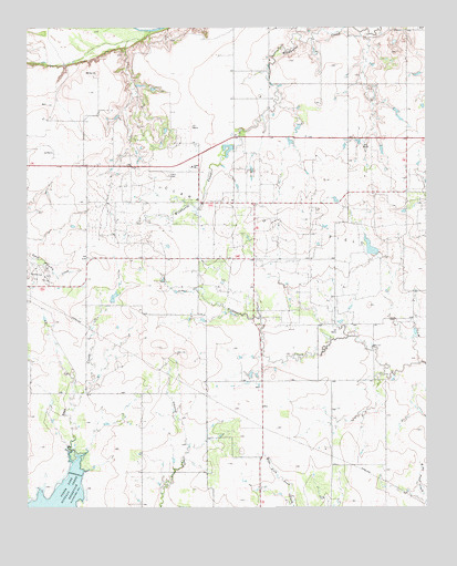 Clara, TX USGS Topographic Map