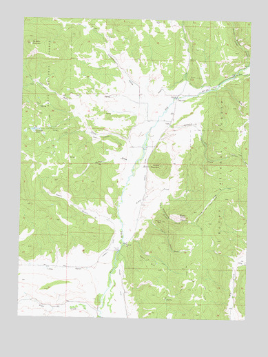 Clark, CO USGS Topographic Map