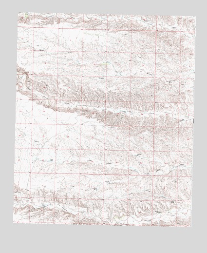 Clark Spring Canyon, NM USGS Topographic Map