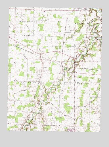 Clarksfield, OH USGS Topographic Map