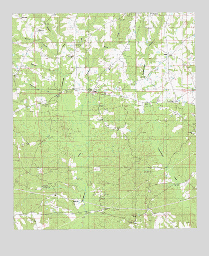 Claud, AL USGS Topographic Map