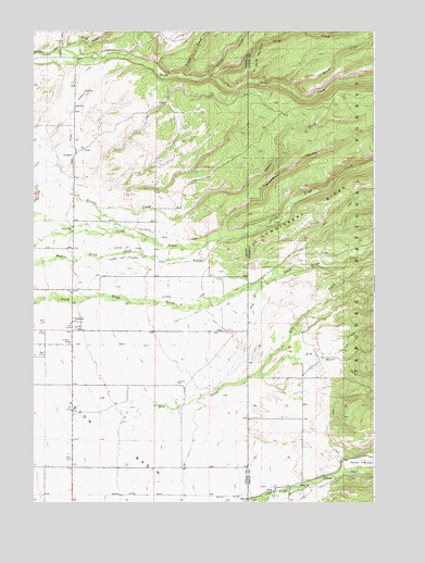 Clawson, ID USGS Topographic Map