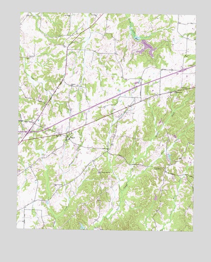 Claybrook, TN USGS Topographic Map