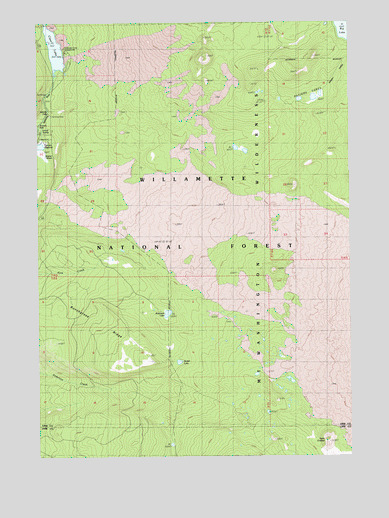 Clear Lake, OR USGS Topographic Map