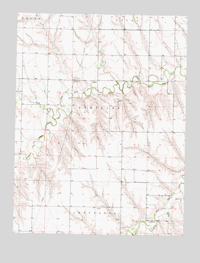 Achilles, KS USGS Topographic Map