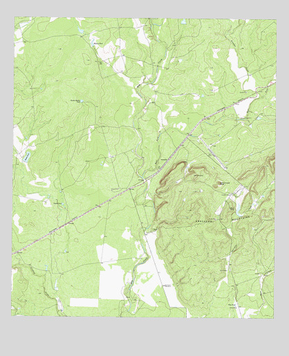 Anacacho, TX USGS Topographic Map