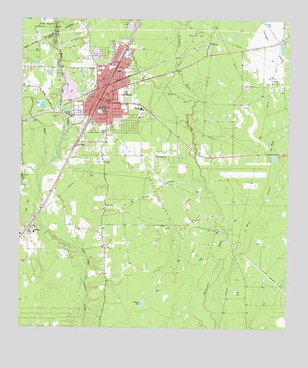 Cleveland, TX USGS Topographic Map