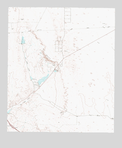 Clint SE, TX USGS Topographic Map