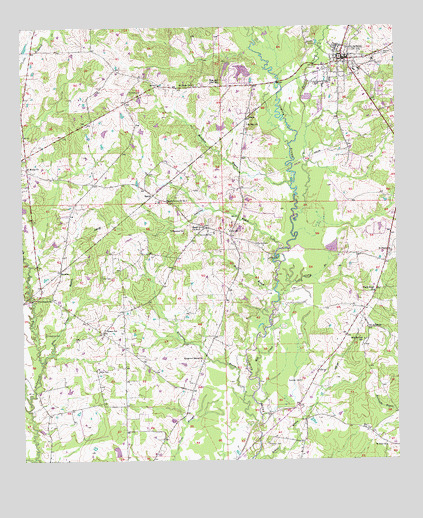 Clinton, LA USGS Topographic Map