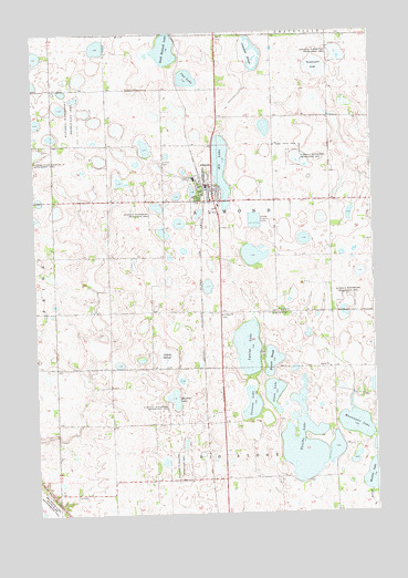 Clinton, MN USGS Topographic Map