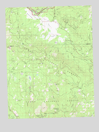 Clio, CA USGS Topographic Map