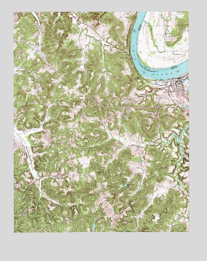 Cloverport, KY USGS Topographic Map