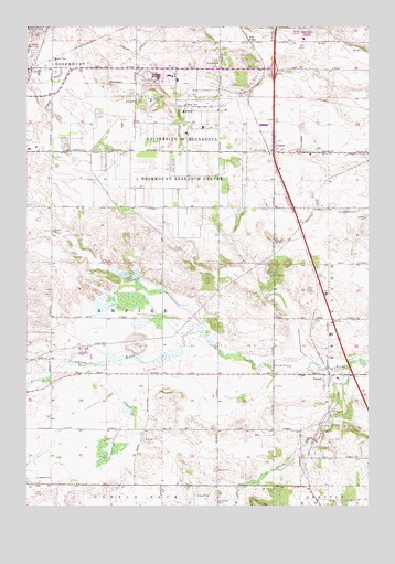 Coates, MN USGS Topographic Map