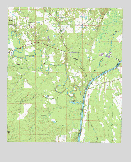 Coatopa, AL USGS Topographic Map