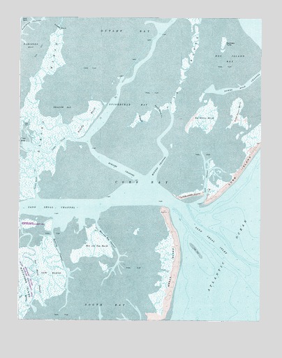 Cobb Island, VA USGS Topographic Map