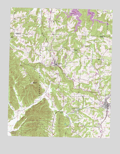 Cobden, IL USGS Topographic Map