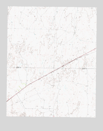 Coburn, TX USGS Topographic Map