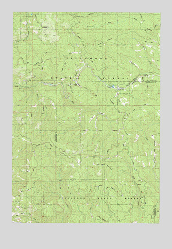 Cochran, OR USGS Topographic Map
