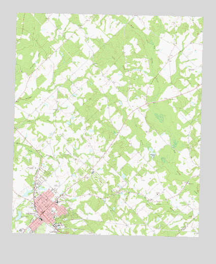 Cochran, GA USGS Topographic Map