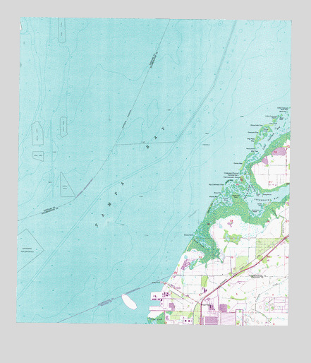 Cockroach Bay, FL USGS Topographic Map
