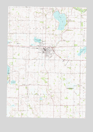 Cokato, MN USGS Topographic Map