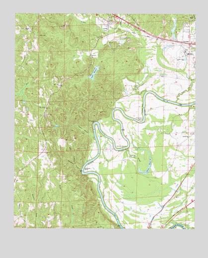 Coker, AL USGS Topographic Map