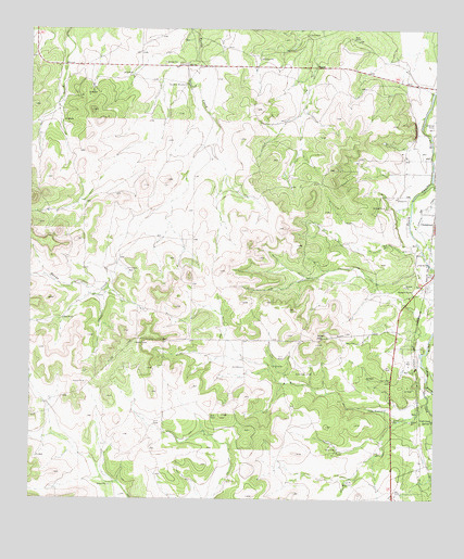 Cold Creek Spring, TX USGS Topographic Map