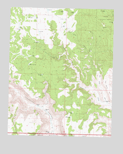 Cold Spring, AZ USGS Topographic Map
