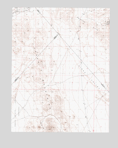 Cole Spring, NV USGS Topographic Map