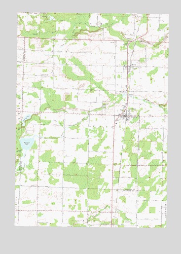 Coleman, WI USGS Topographic Map