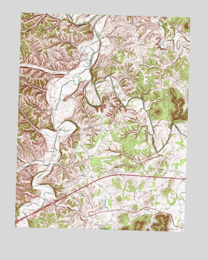 Colfax, KY USGS Topographic Map