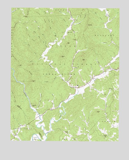 Collettsville, NC USGS Topographic Map