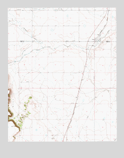 Colmor, NM USGS Topographic Map