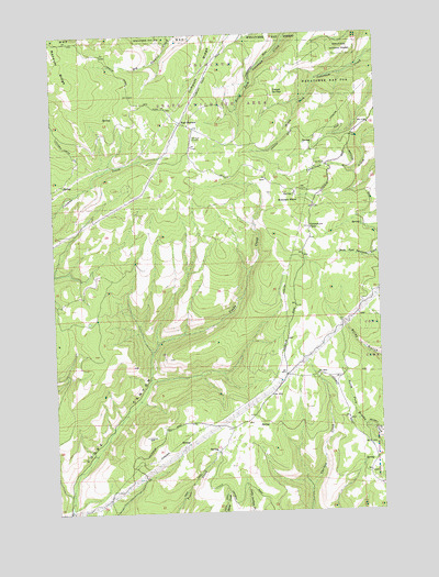 Colockum Pass, WA USGS Topographic Map