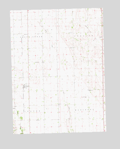 Colon, NE USGS Topographic Map