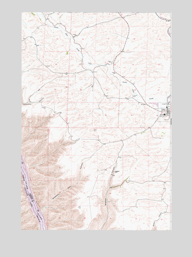 Colton, WA USGS Topographic Map
