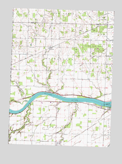 Colton, OH USGS Topographic Map