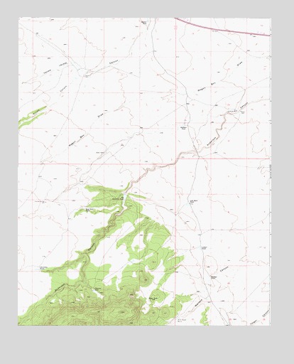 Anderson Canyon, AZ USGS Topographic Map