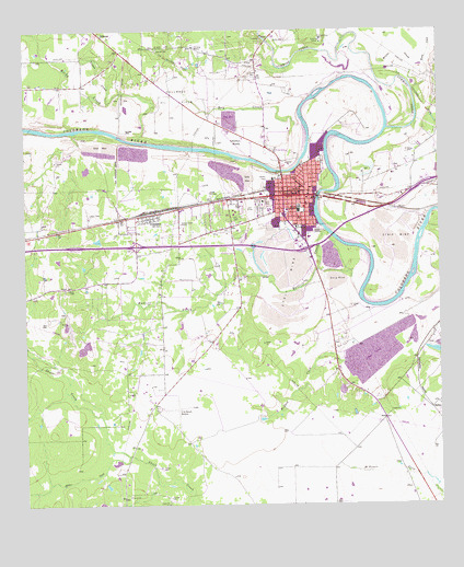 Columbus, TX USGS Topographic Map