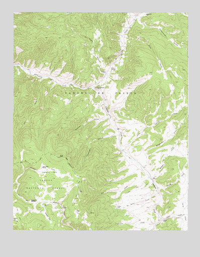 Comanche Point, NM USGS Topographic Map