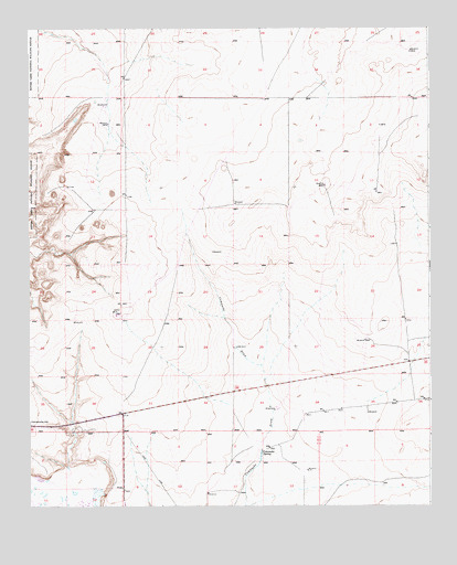 Comanche Spring, NM USGS Topographic Map